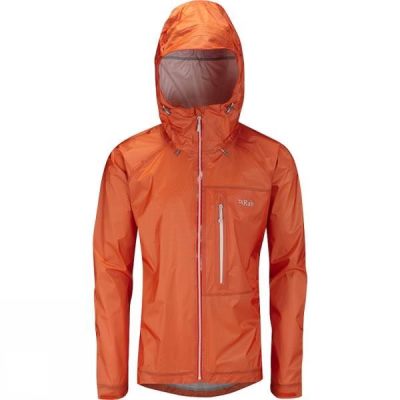 Chaquetas Rab Flashpoint Hombre - Naranjas - Chile CZI076928